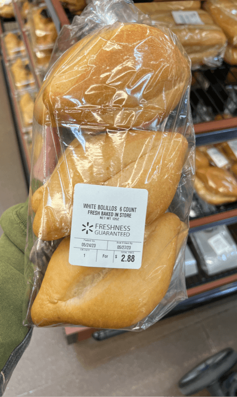 Freshness Guaranteed White Bolillos