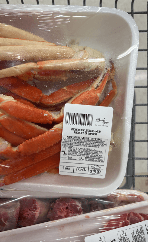 Canada Wild Snowcrab Clusters