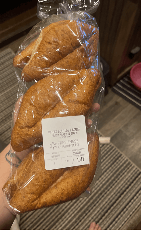 Walmart Freshness Guaranteed Wheat Bolillos Fresh Baked In Store