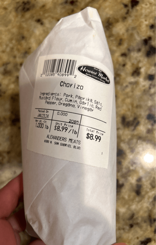 Howie'S Market Chorizo
