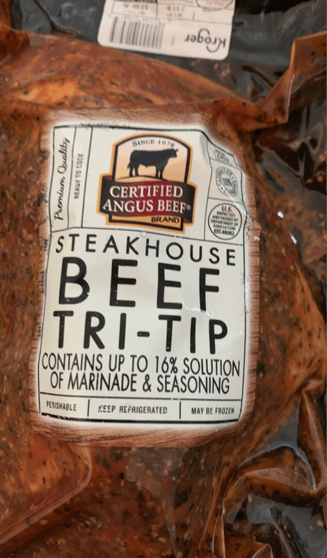 Certified Angus Beef Steakhouse Beef Tri-Tip