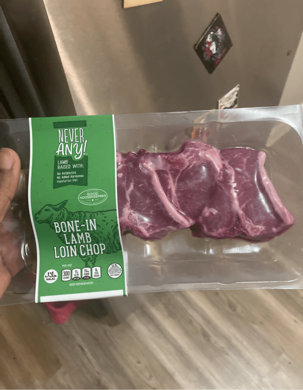 Never Any! Bone-In Lamb Loin Chop
