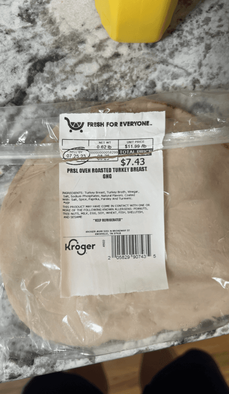 Kroger Private Selection Oven Roasted Turkey Breast