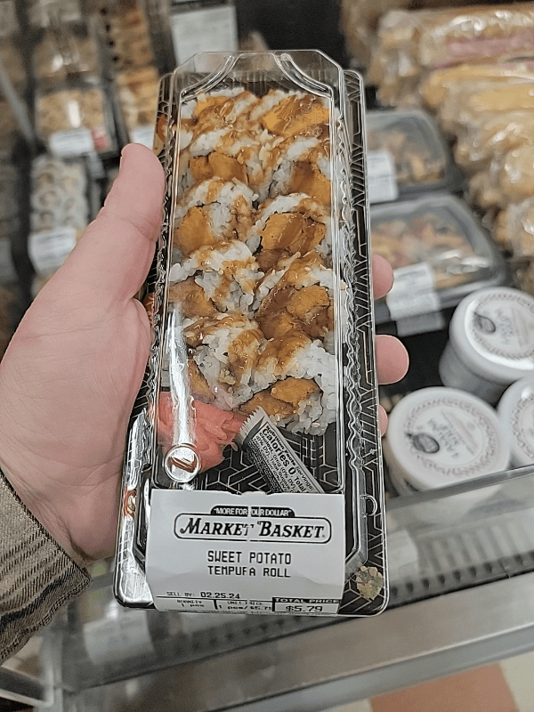 Market Basket Sweet Potato Tempura Roll