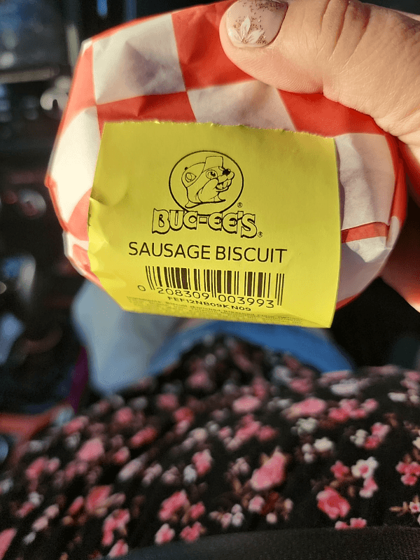Buc-Ee'S Sausage Biscuit