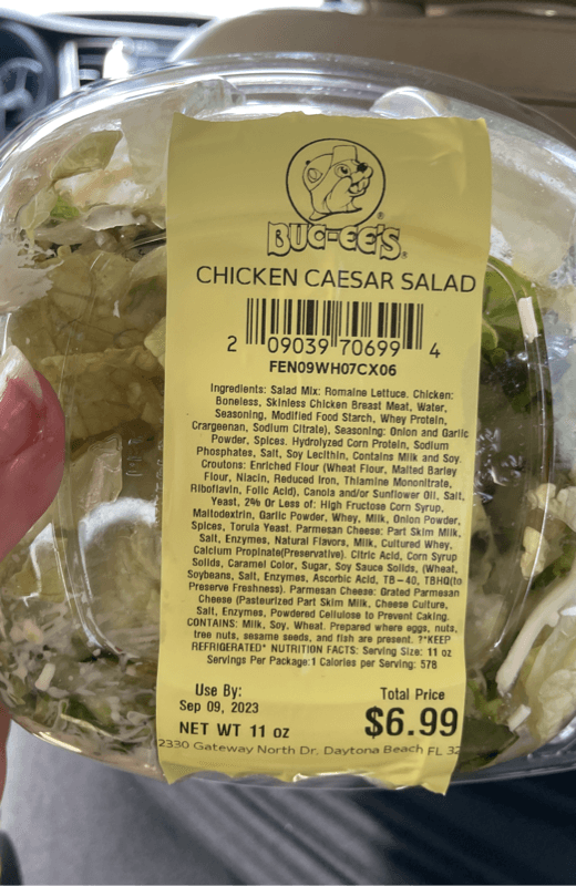 Buc-Ee'S Chicken Caesar Salad