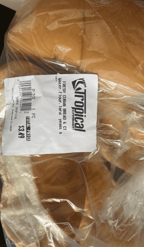 Sabor Tropical Supermarket Fresh Cuan Bread
