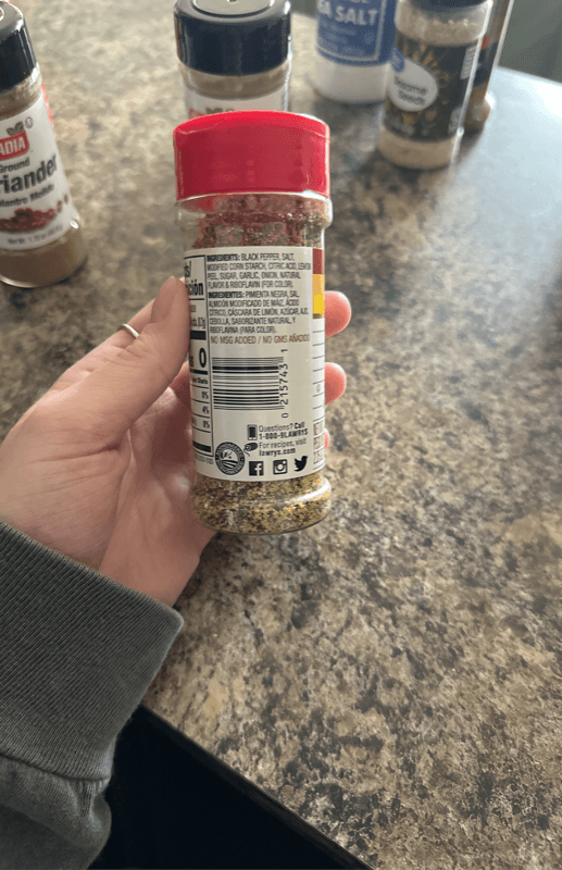 Lawry'S Lemon Pepper Seasoning