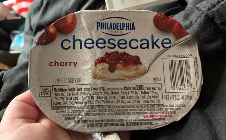 Philadelphia Cherry Cheesecake