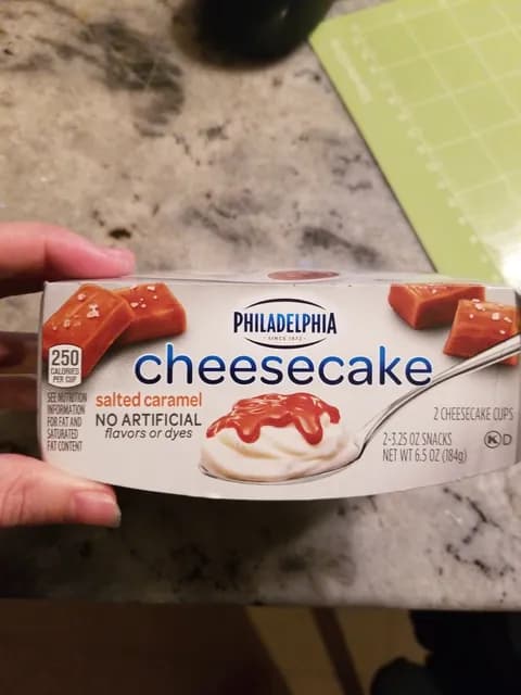 Philadelphia Salted Caramel Cheesecake