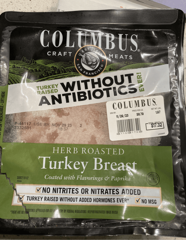 Columbus Craft Meats Herb Roasted Turkey Breast