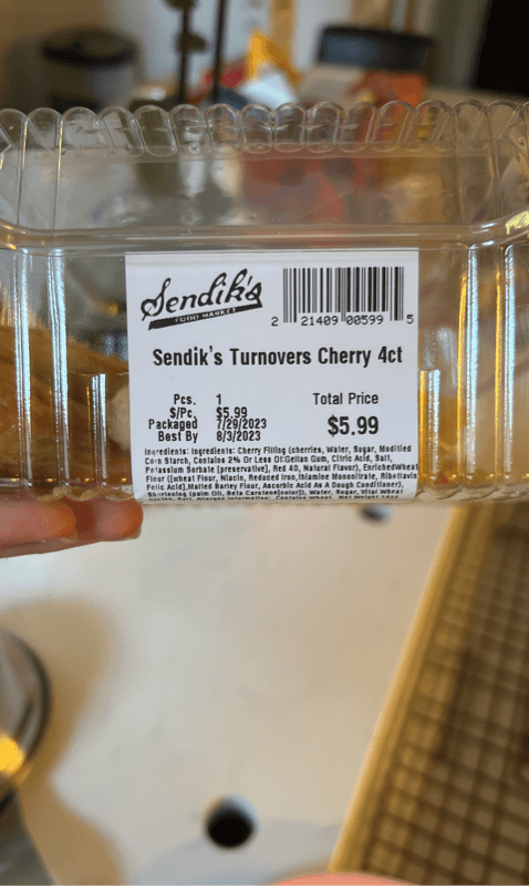 Sendik'S Turnovers Cherry