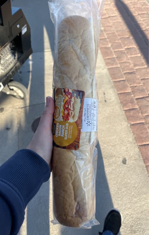 Marketside Chicken Bacon Ranch Super Sub