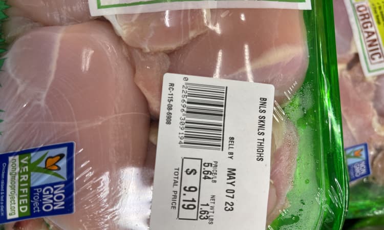 Perdue Harvestland Organic Boneless Skinless Chicken Thigh Filets