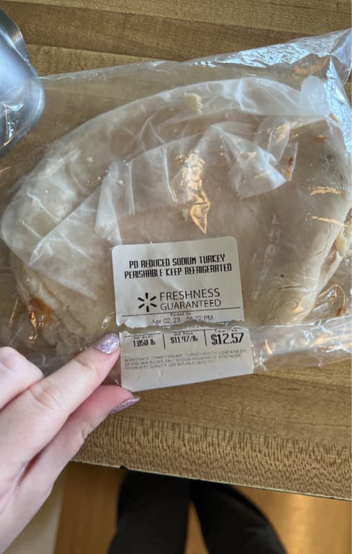 Walmart Reduced Sodium Turkey