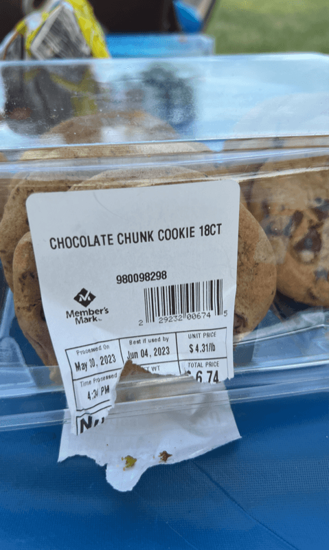 Member'S Mark Chocolate Chunk Cookie