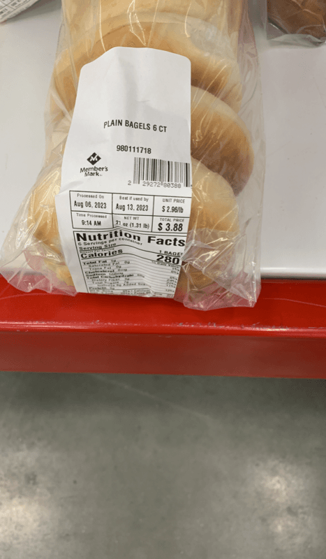 Member'S Mark Plain Bagels