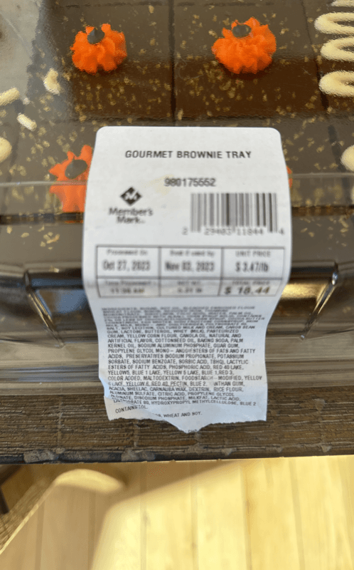 Member'S Mark Gourmet Brownie Tray