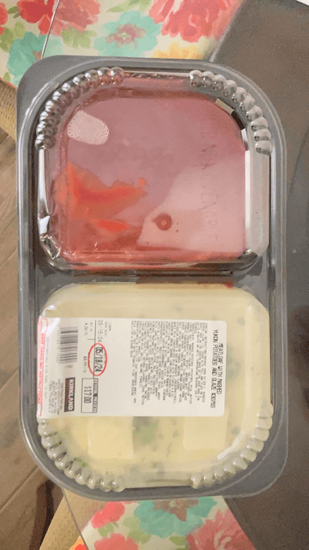 Kirkland Meatloaf With Mashed Yukon Potatoes And Glaze