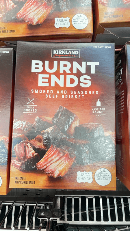 Kirkland Burnt Ends Smoked And Seasoned Beef Brisket