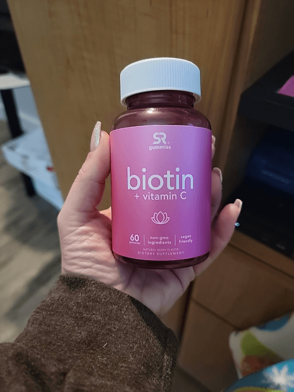Sr Gummies Biotin + Vitamin C Dietary Supplement