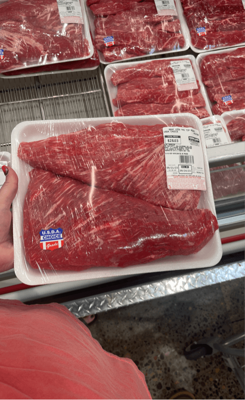 Kirkland Signature Beef Loin Tri Tip Roast