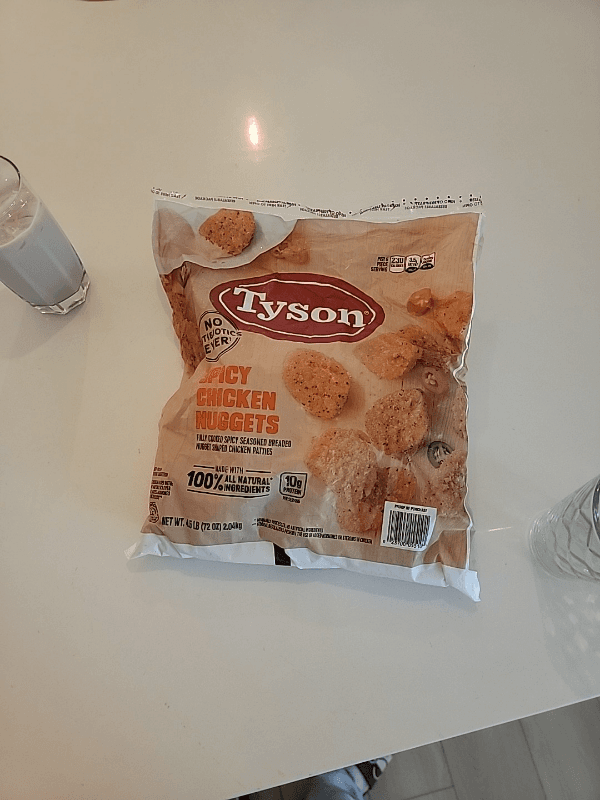 Tyson Spicy Chicken Nuggets