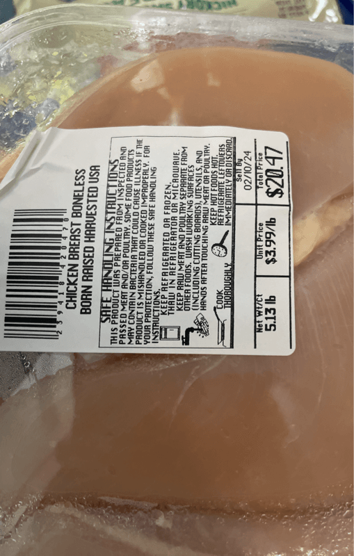 Chicken Breast Boneless