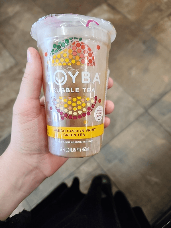 Joyba Bubble Tea Mango Passion Fruit Green Tea