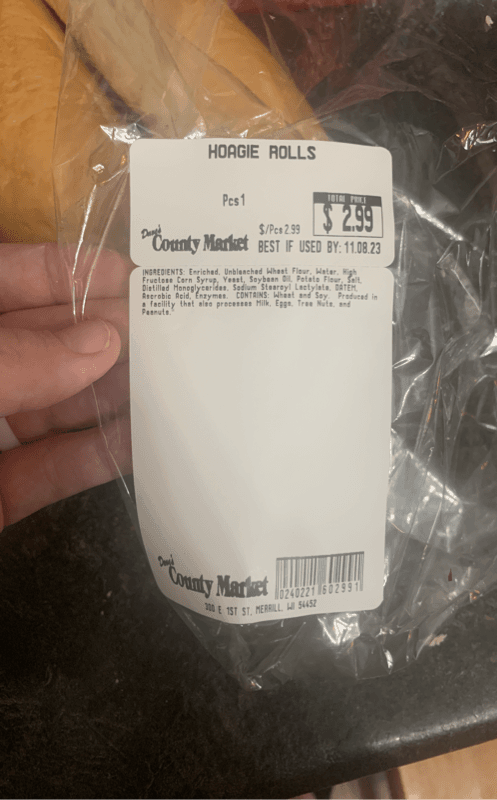 Dave'S County Market Hoagie Rolls