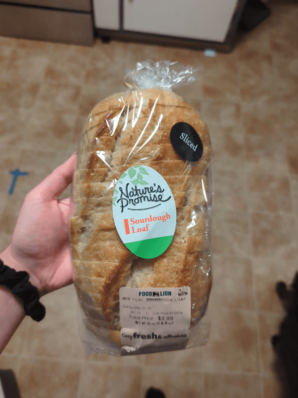 Food Lion Nature'S Promise Classic Sliced Sourdough Loaf
