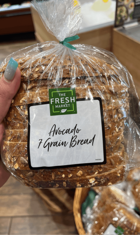 The Fresh Market Avocado 7 Grain Bread