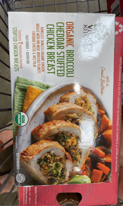 Vicky'S Kitchen Organic Broccoli Cheddar Stuffed Chicken Breast