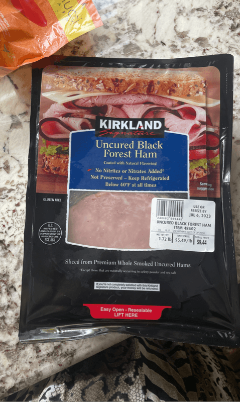 Kirkland Signature Uncured Black Forest Ham