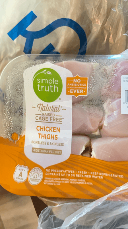 Simple Truth Chicken Thighs