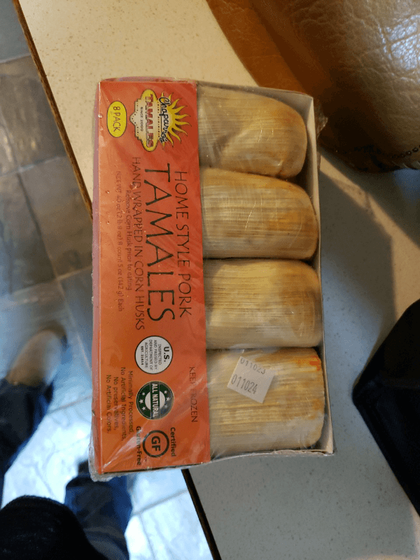 Chaparros Tamales Home Style Pork Tamales