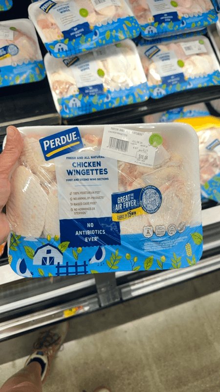 Perdue Fresh And All Natural Chicken Wingettes