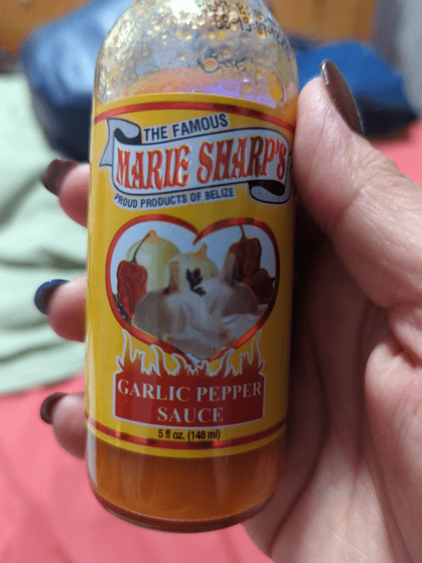 The Famous Marie Sharp'S Garlic Pepper Sauce