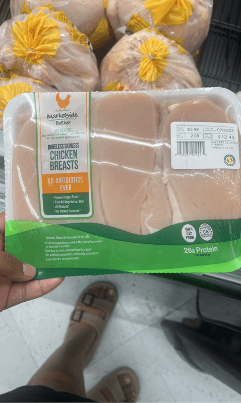 Marketside Boneless Skinless Chicken Breasts