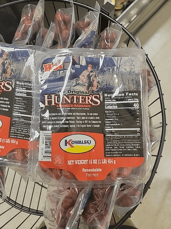 Kowalski Hot Hunter'S Smoked Sausage