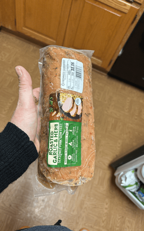 Freshness Guaranteed Roasted Garlic & Herb Seasoned Pork Loin Fillet