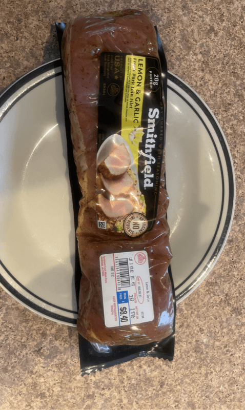 Smithfield Lemon & Garlic Fresh Pork Loin Fillet