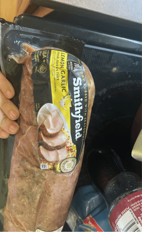 Smithfield Lemon Garlic Fresh Pork In Filet