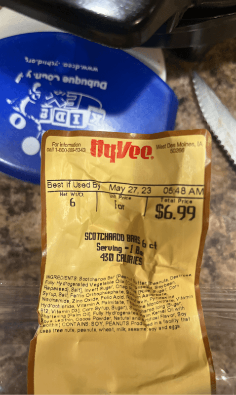 Hy-Vee Scotcharoo Bars
