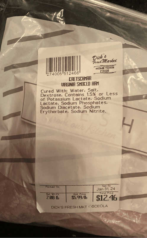 Dick'S Fresh Market Kretschmar Virginia Smoked Ham
