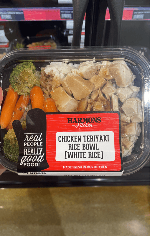 Harmons Kitchen Chicken Teriyaki Rice Bowl
