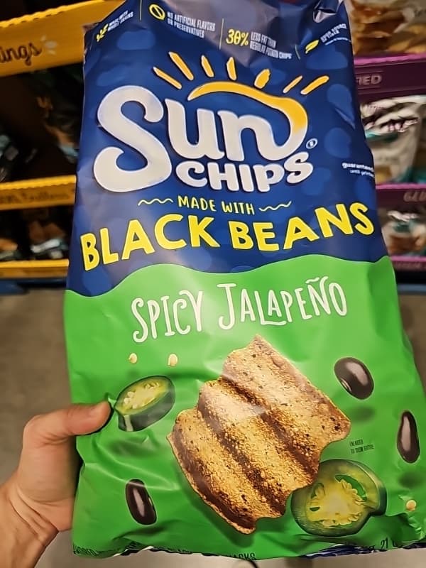 Sunchips Black Bean Spicy Jalapeno