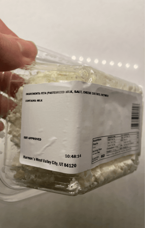 Harmons Kitchen Boar'S Head Feta Cheese