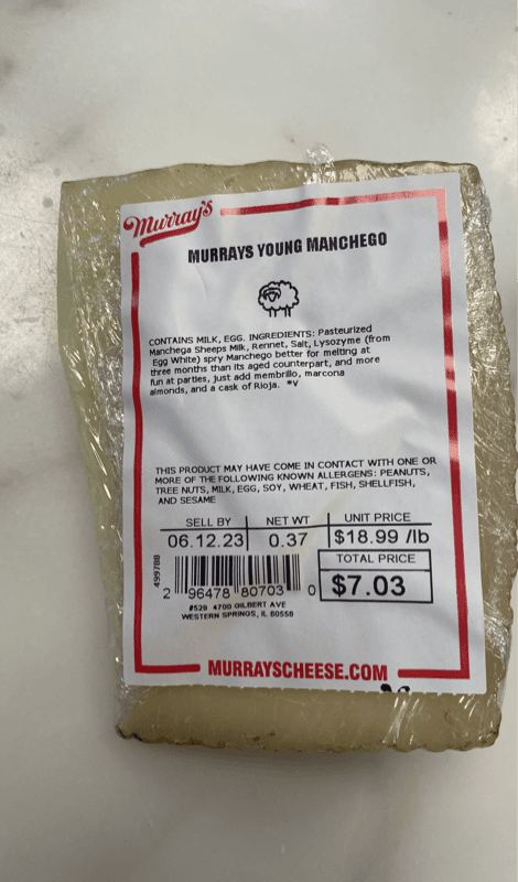 Murray'S Young Manchego