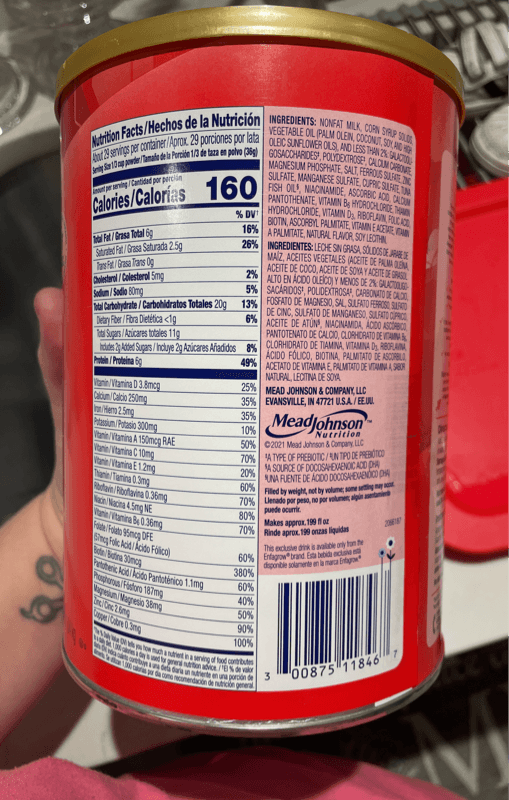 Enfagrow Premium Natural Milk Flavor Toddler 1+ Years Nutritional Drink